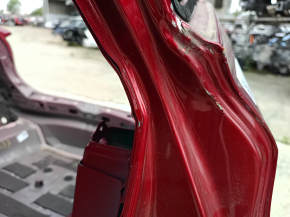 Quarter wing rear left Toyota Venza 21-24 red, on the body, wrinkled