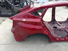 Quarter wing rear right Toyota Venza 21-24 red, on the body, wrinkled on the top