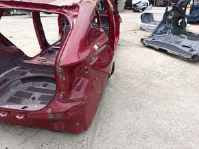 Quarter wing rear right Toyota Venza 21-24 red, on the body, wrinkled on the top