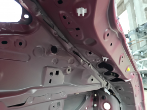 Quarter wing rear right Toyota Venza 21-24 red, on the body, wrinkled on the top