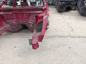 Front left quarter panel of Toyota Venza 21-24 red, on the body