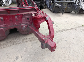 Front left quarter panel of Toyota Venza 21-24 red, on the body