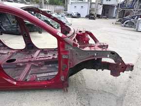 Red front right quarter panel for Toyota Venza 21-24, on the body