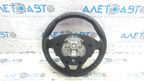 Naked steering wheel for Ford Fusion mk5 13-16, black rubber, scuffs, torn