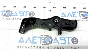 Interior hood release handle for BMW 3 F30 12-18, type 2, black, with bracket, scratches