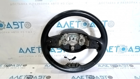 Naked steering wheel Jeep Cherokee KL 14-21 leather, black, heated, worn