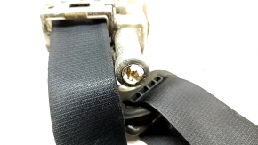 Driver's seat belt for Toyota Highlander 20-25, black, dry-cleanable, soot