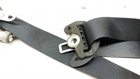 Driver's seat belt for Toyota Highlander 20-25, black, dry-cleanable, soot