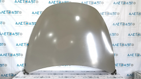The hood of a Tesla Model Y 20-25 is dented.