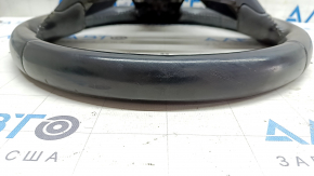 Toyota Highlander 20-24 black leather steering wheel, not heated, scratches