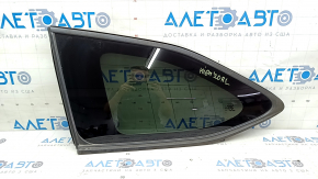 Rear left fixed glass window for Toyota Highlander 21-25, black, XSE