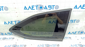 Rear right fixed glass window for Toyota Highlander 21-25, black, XSE