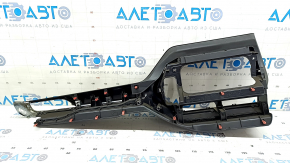 Right front panel trim for Toyota Highlander 21 with molding for 8" display, XSE, scratches, dry-cleanable