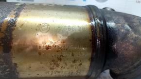 BMW F30 17-18 B46 upper catalytic converter mesh torn