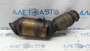 BMW F30 17-18 B46 upper catalytic converter mesh torn