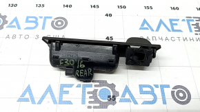 External trunk lid handle with button for opening the trunk lid for BMW 3 F30 17-18 under the camera