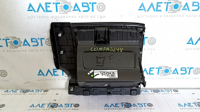 Jeep Compass 17-21 black glove compartment, 2 parts, scratches