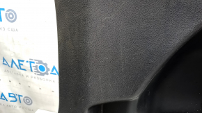 Left arch trim for Toyota Highlander 20-25, black, with cup holders, with a hook, scratches