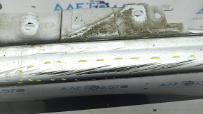 Right threshold BMW 3 F30 12-18 silver, scratches