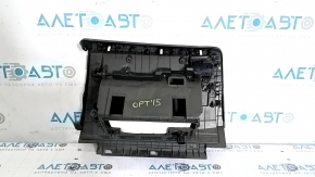 Glove box, glove compartment Kia Optima 11-15 black, 2 parts, worn