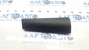Nissan Ariya 23-25 driver's left dashboard trim panel in dark gray wood finish