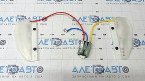 Lateral support for the driver's seat BMW 3 F30 12-18