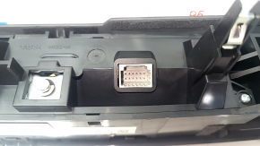 Nissan Ariya 23-25 climate control with dark gray wood trim