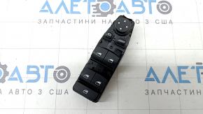 Front left window lift control BMW 3 F30 12-18 black, for automatic folding