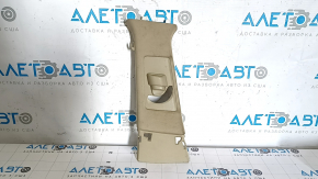 Left center pillar trim, upper belt, Acura TLX 15-16, beige, for cleaning