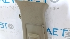 Left center pillar trim, upper belt, Acura TLX 15-16, beige, for cleaning