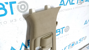 Right center pillar trim, upper belt, Acura TLX 15-16, beige, for cleaning