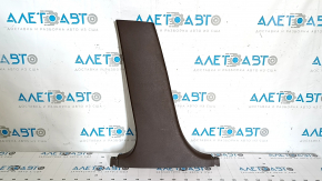 Lower left center pillar trim for a 1998 Cadillac ATS, brown, scratches