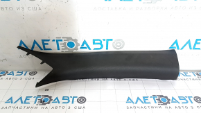 Right front pillar trim for a 1920 Chevrolet Camaro coupe, black, scratches