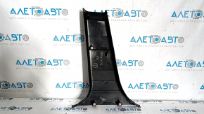Subaru Legacy 15-19 lower right center pillar trim, black, worn