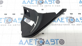 Rear shelf trim panel left BMW 3 F30 12-18 under the belt, black