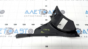 Rear shelf trim panel left BMW 3 F30 12-18 under the belt, black