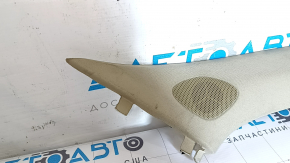 Acura TLX 15 upper right front pillar trim - beige, with tweeter, for cleaning