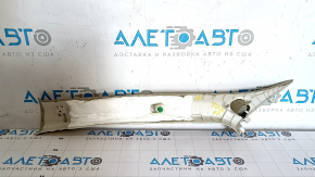 Acura TLX 15 upper right front pillar trim - beige, with tweeter, for cleaning