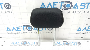 Rear left headrest BMW 3 F30 4d 12-18 leather black gray stitching