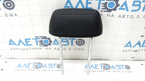 Rear left headrest BMW 3 F30 4d 12-18 leather black gray stitching