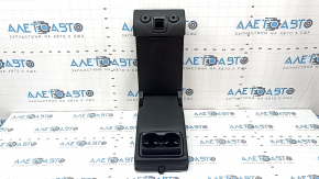 Rear seat backrest, 2nd row, center, with armrest, BMW 3 F30 16-18, black