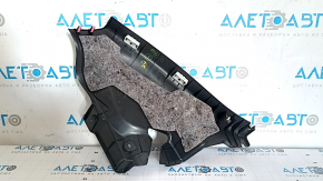 Lexus RX350 RX450h 10-15 black lower right rear pillar trim, scratches