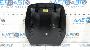 Black driver's seat backrest trim for BMW 3 Series F30 12-18