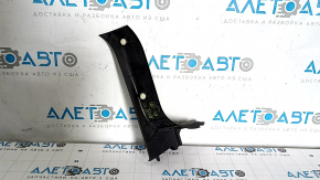 Right trunk opening trim for Lexus RX300 RX330 RX350 RX400h 04-08, black, worn