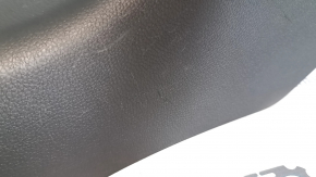 Lower left front pillar trim for Hyundai Santa FE Sport 13-18, black, scratched