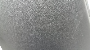 Right rear seat side panel for BMW 3 F30 16-18, black leather, dented