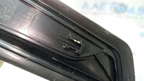 Front right outer door sill trim for BMW 3 F30 12-18, black with chrome, corrosion, crack in fastening