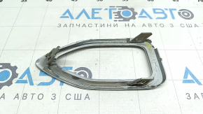 Left fog light frame for Lexus NX200t NX300h 15-17 chrome, sand