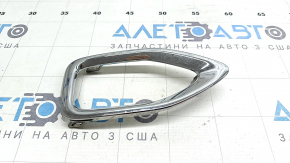 Right fog light frame for Lexus NX200t NX300h 15-17 chrome, sand