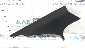 Left rear pillar trim for BMW 3 F30 12-18, black, scuffed